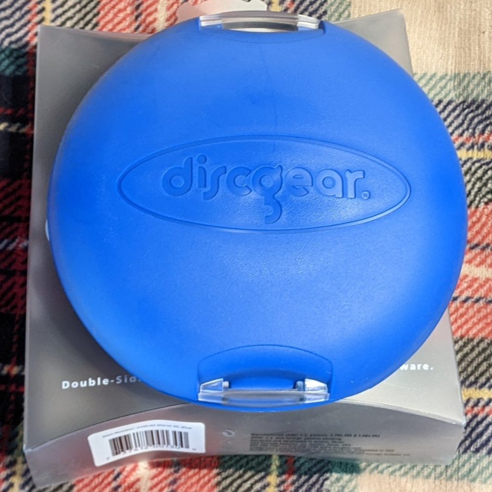 Discgear Double Sided Storage blue